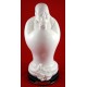 Charming, Joyful Buddha White Porcelain Statue