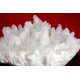 Feng Shui White Quartz Cluster with Custom Stand