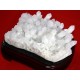 Feng Shui White Quartz Cluster with Custom Stand